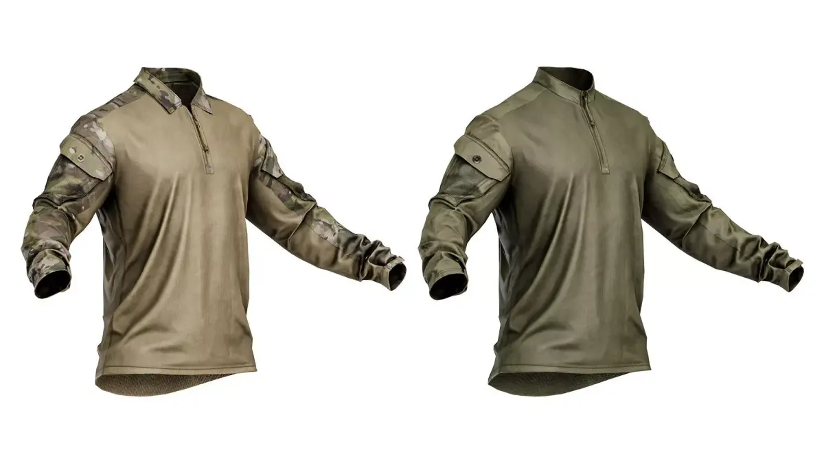 CRYE PRECISION G4 HOT WEATHER COMBAT SHIRT Low-poly 3D model