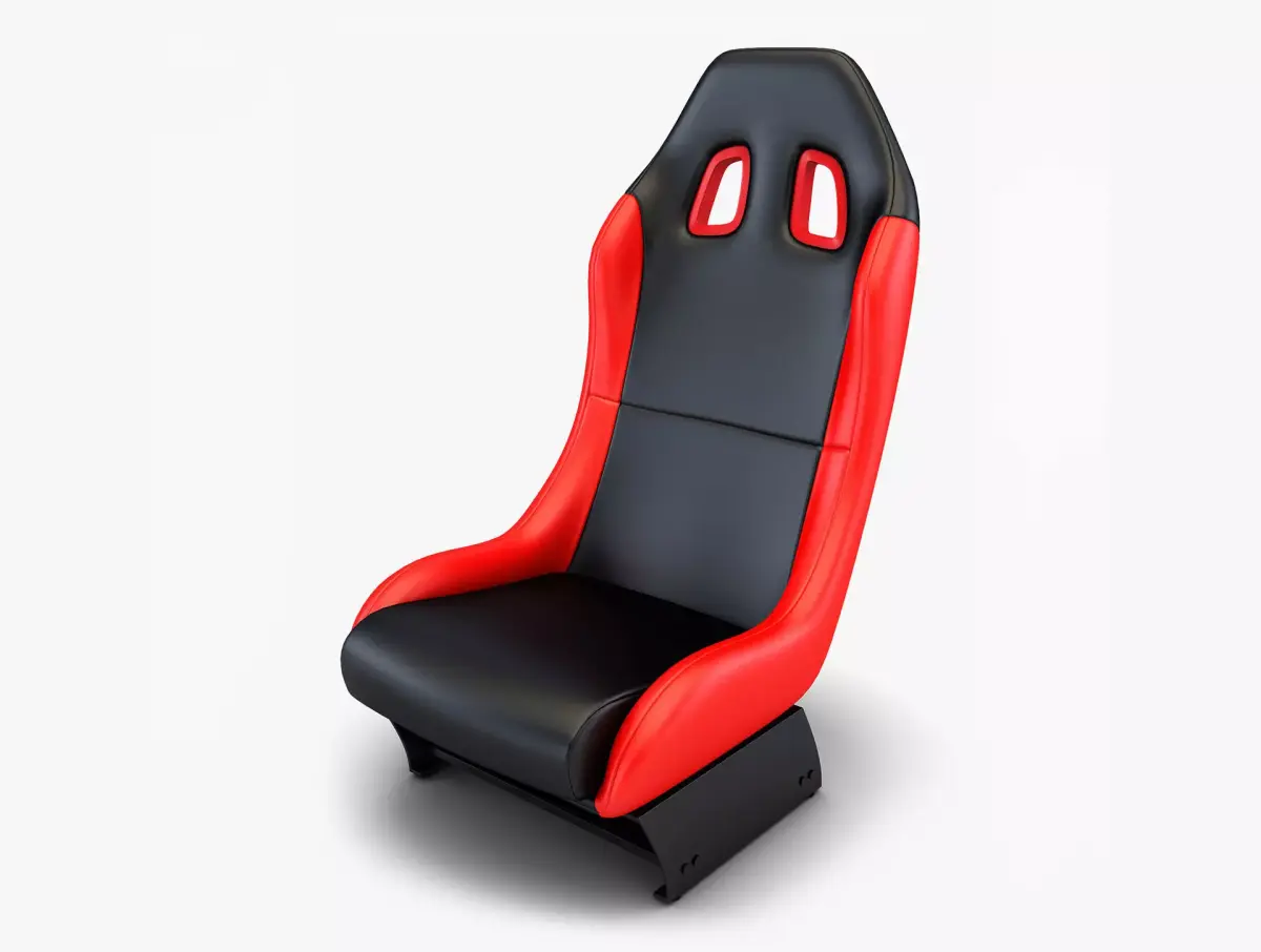 Car Racing Seat v 1 3D model