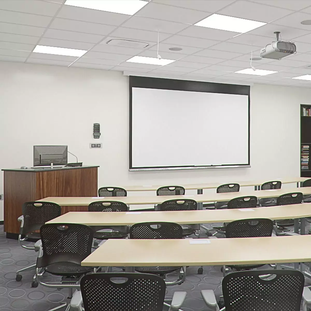 Classroom Architecture 006 V4 3D model