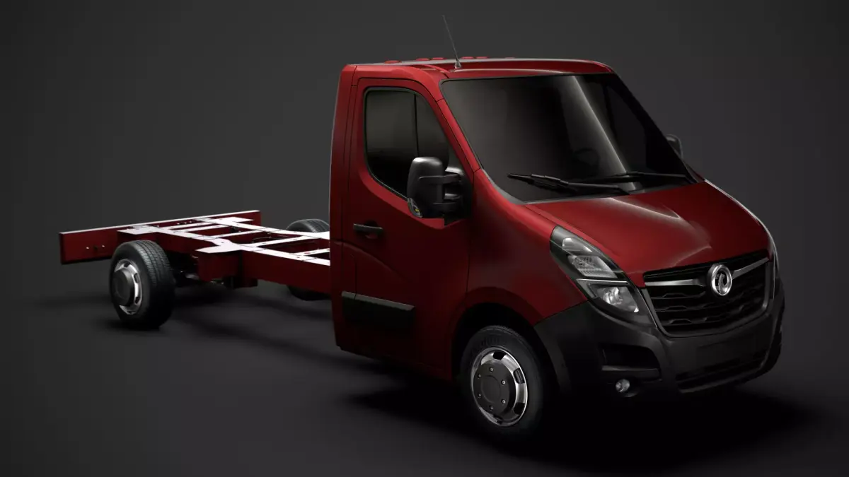 Vauxhall Movano SingleCab SW E30 Chassis 2020 3D model