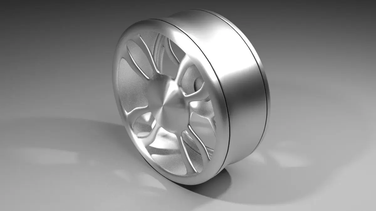 Wheel Rim 1 3D model