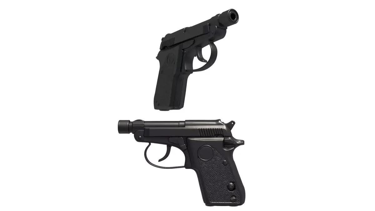 Beretta 21 Bobcat 3D print model