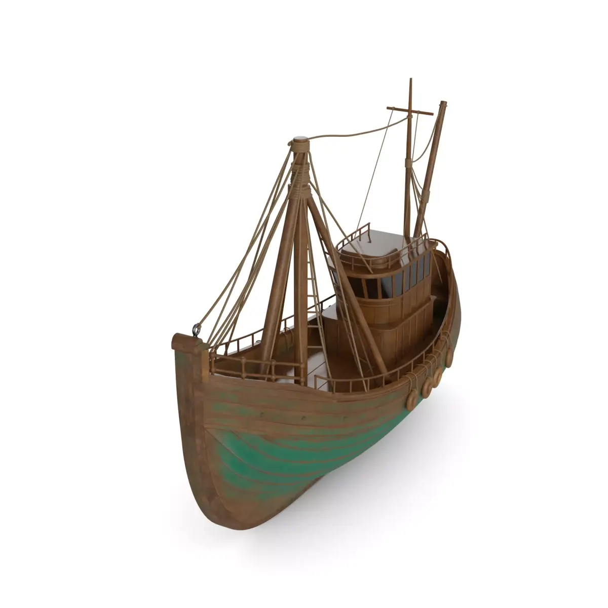 Motorboat 3D model