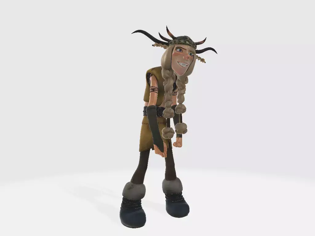 How to Train Your Dragon Hot Head Pose 01 3D print model