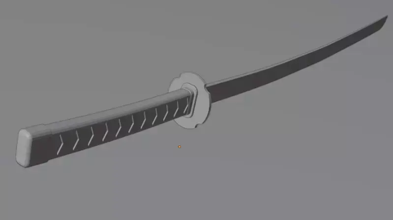 Shadow Katana 3D model