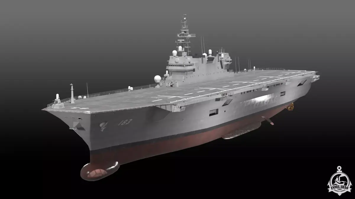 JS Izumo DDH-183 3D model
