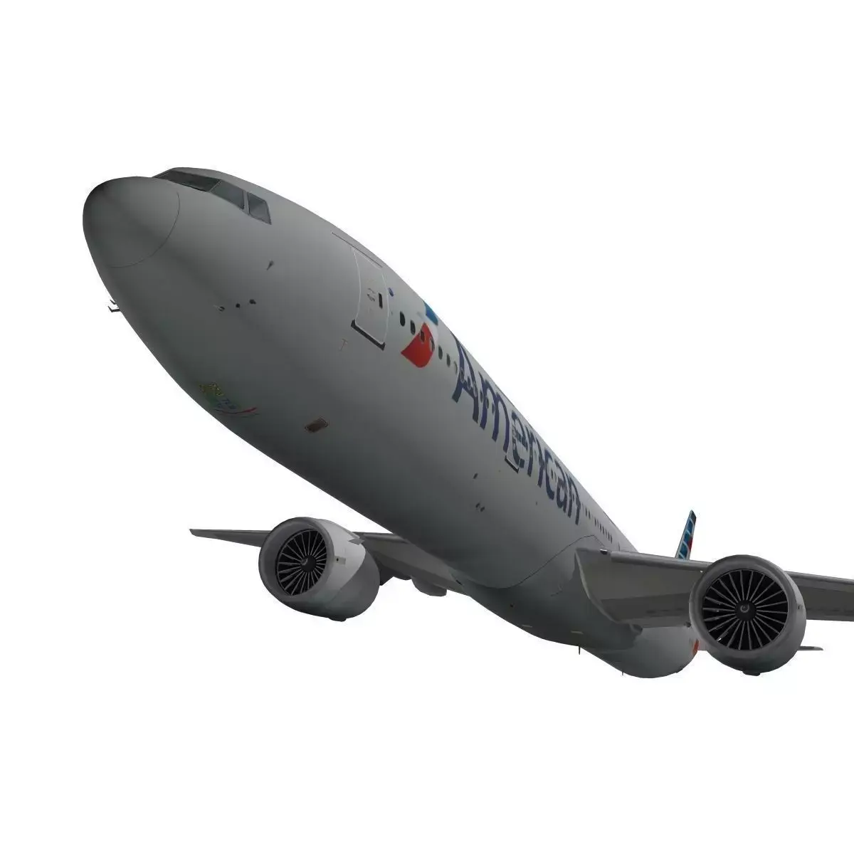 Boeing 777-300ER American Airlines 3D model