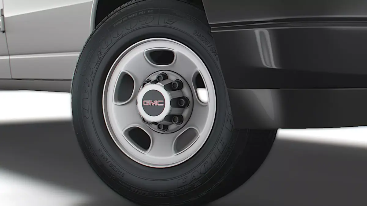 GMC Savana 2022 wheel 3D model