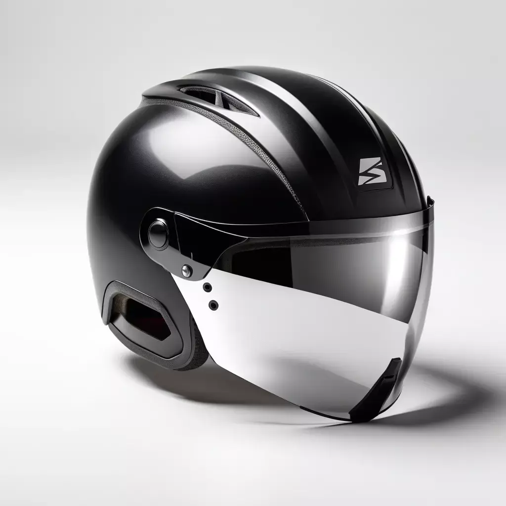 Modern Urban Motorcycle Helmet 3D model