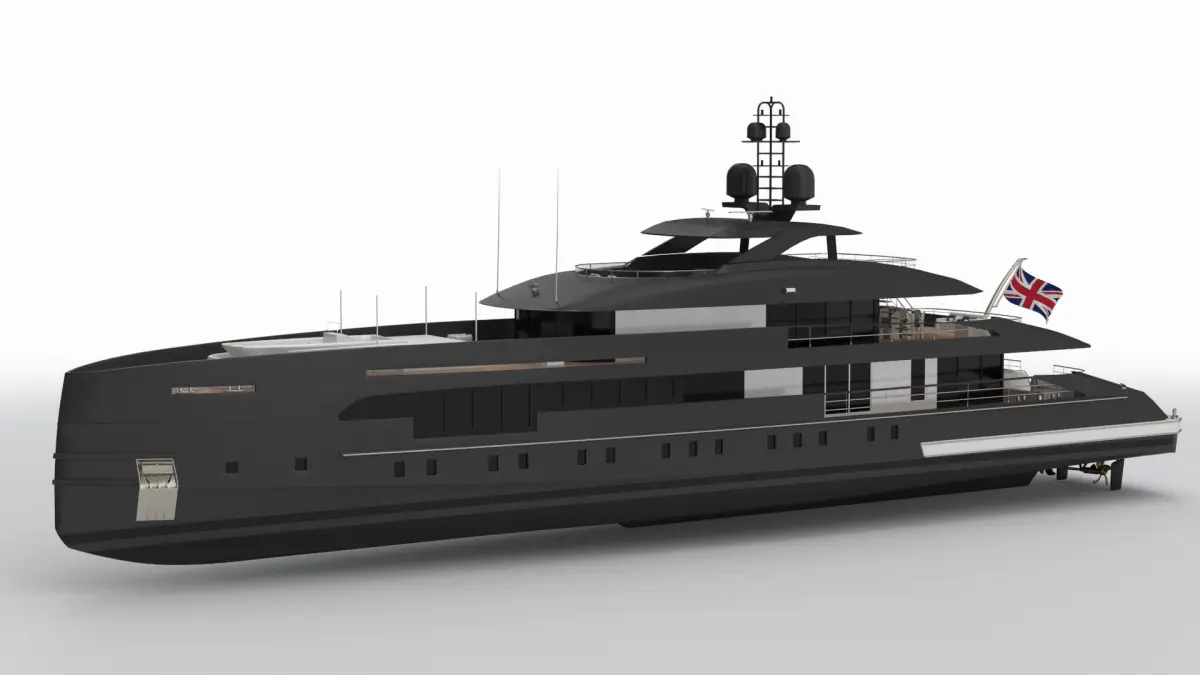 Farah Yacht 3D model