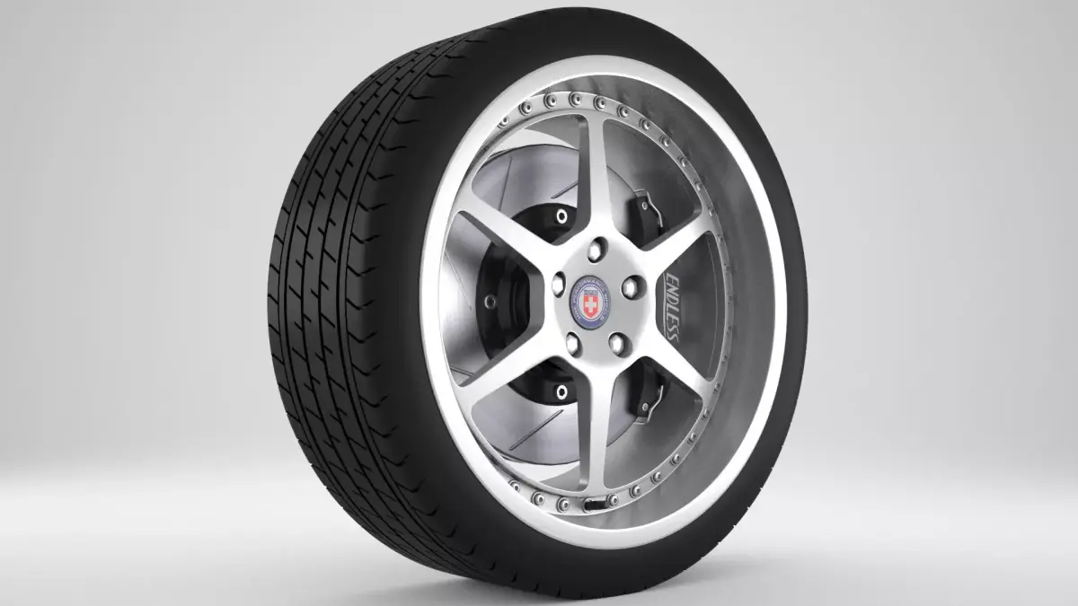 HRE Performance Rim 3D model