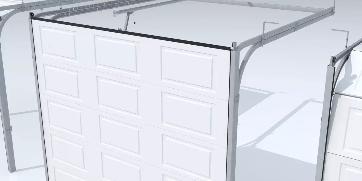 Metal Door Roller Shutter 3D model