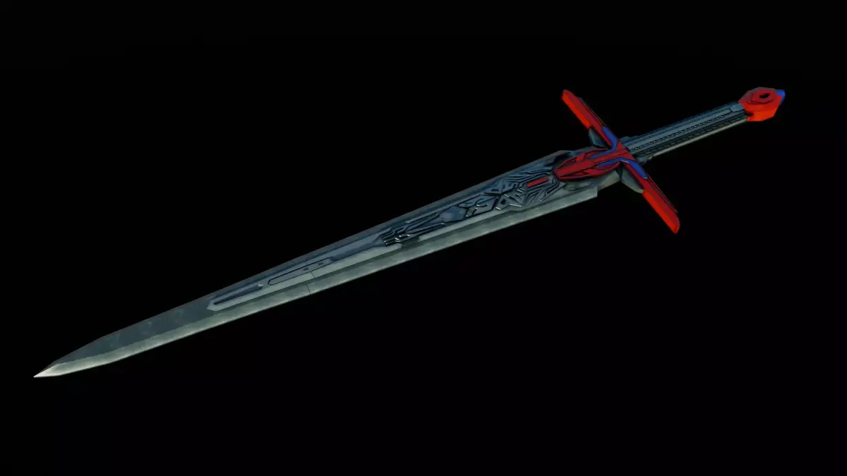 The sword of Optimus Prime Free 3D model