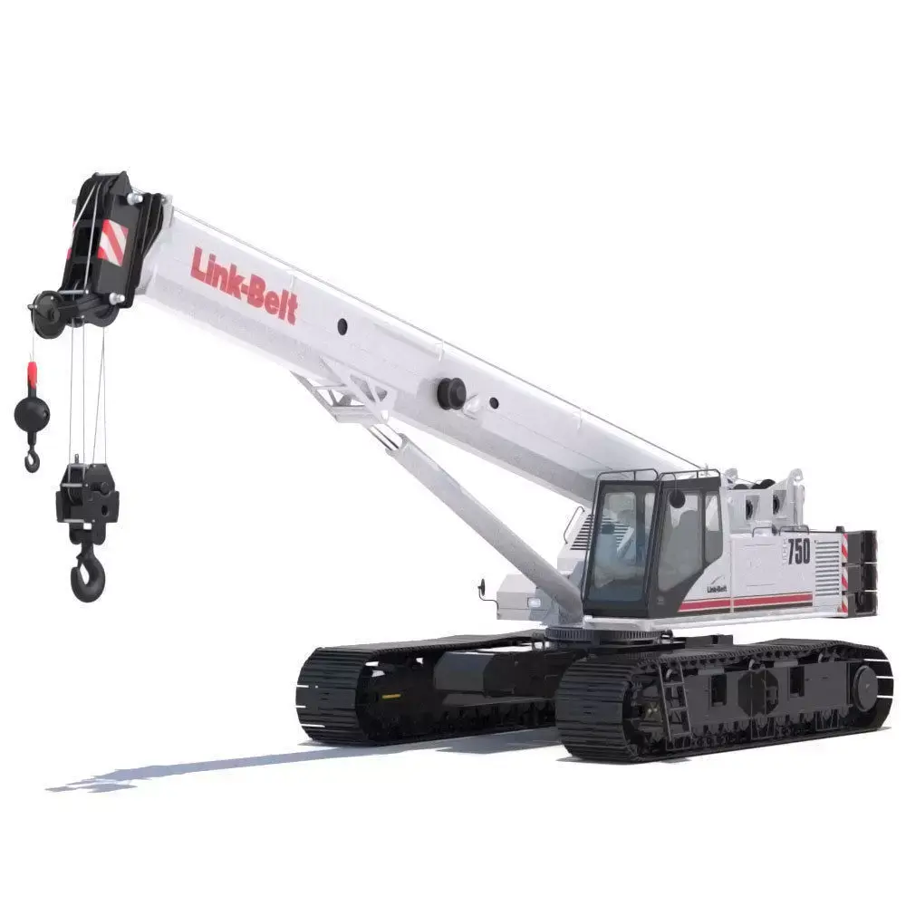 Link Belt TCC-750 Telescopic Crawler Crane 3D model