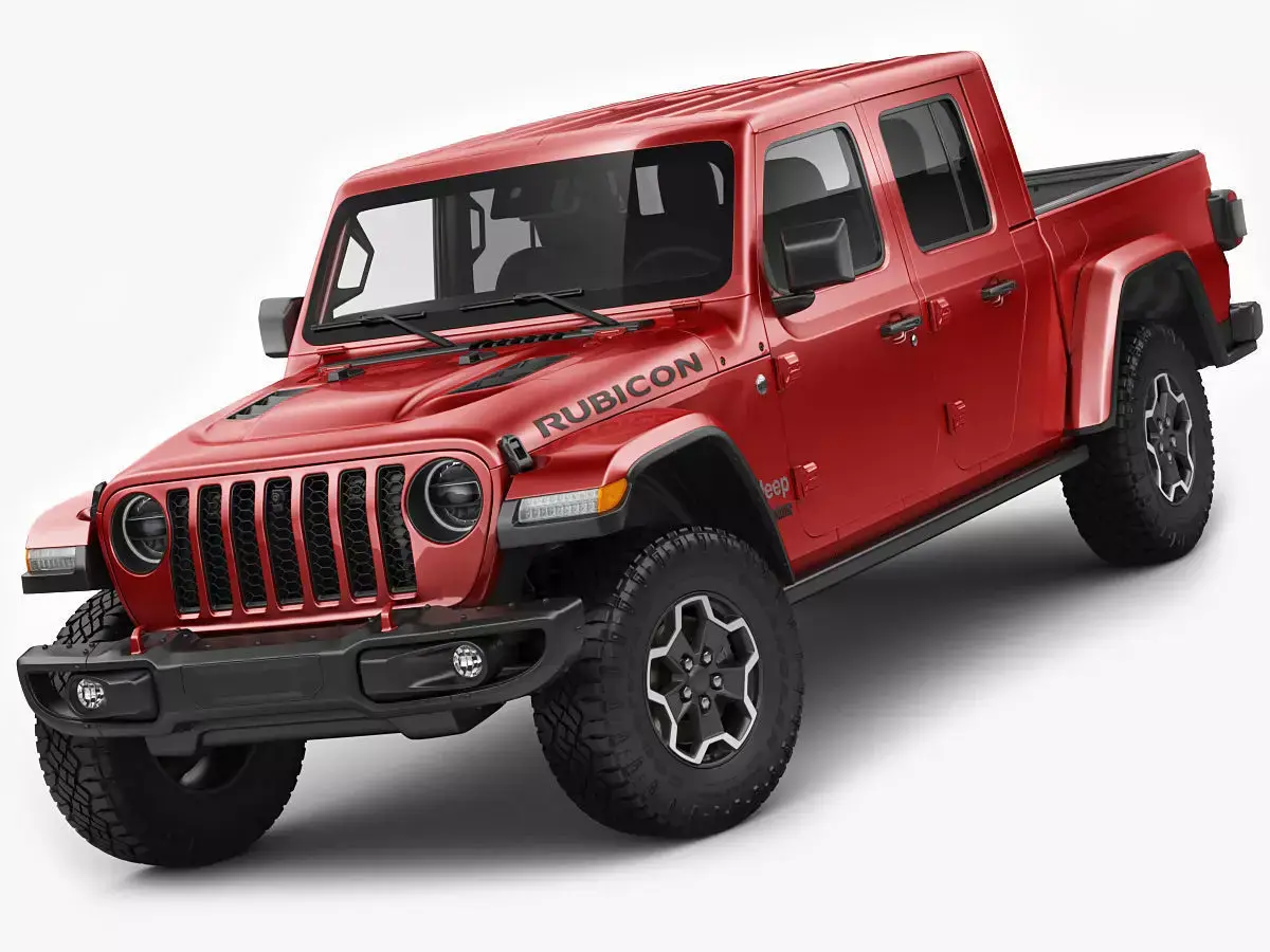 Jeep Gladiator 2020 3D model purchase