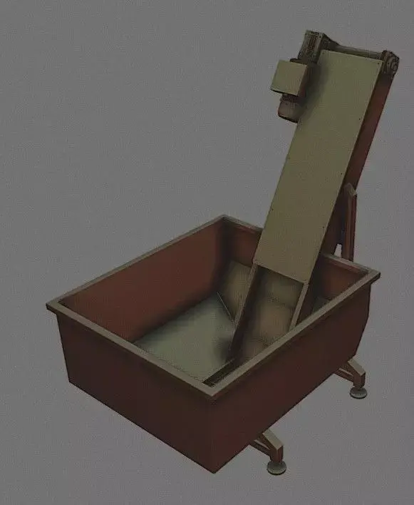 Conveyor belt shooting machine 3D model