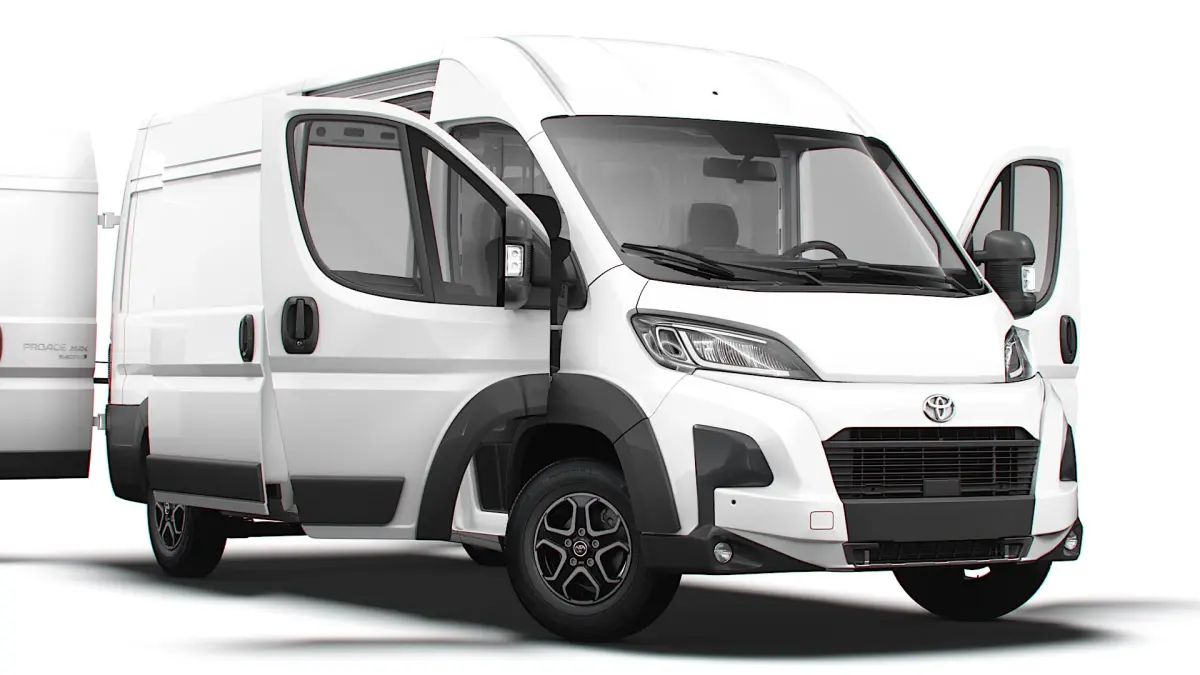 Toyota ProAce Electric Max Van L3H2 HQ Interior 2025 3D model
