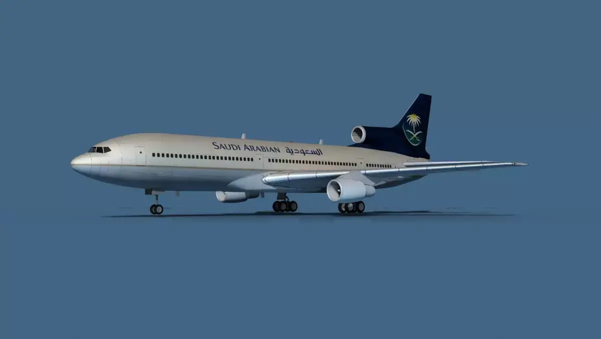 Lockheed L-1011-50 Saudi Arabian 3D model