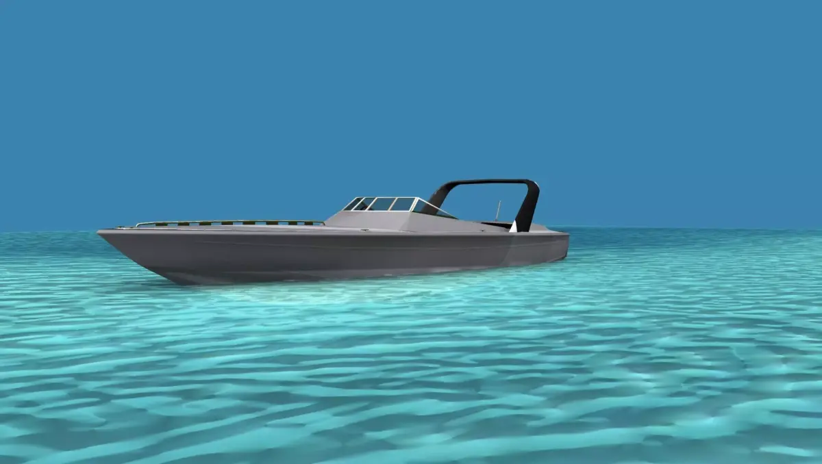 Phazer 38 Cigarette Boat V04 3D model