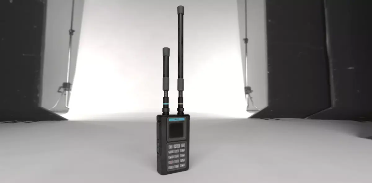 Bulat V4 FPV Drone Detector Low-poly 3D model