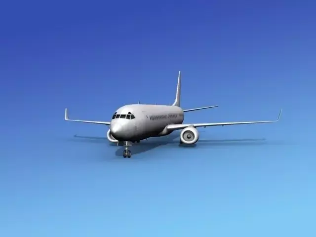Boeing 737-900ER Unmarked 2 3D model