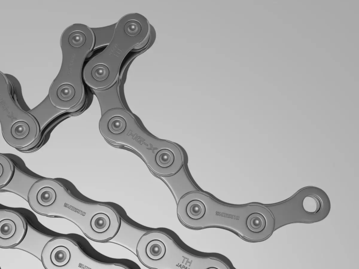 Shimano bike chain CN-HG 3D model
