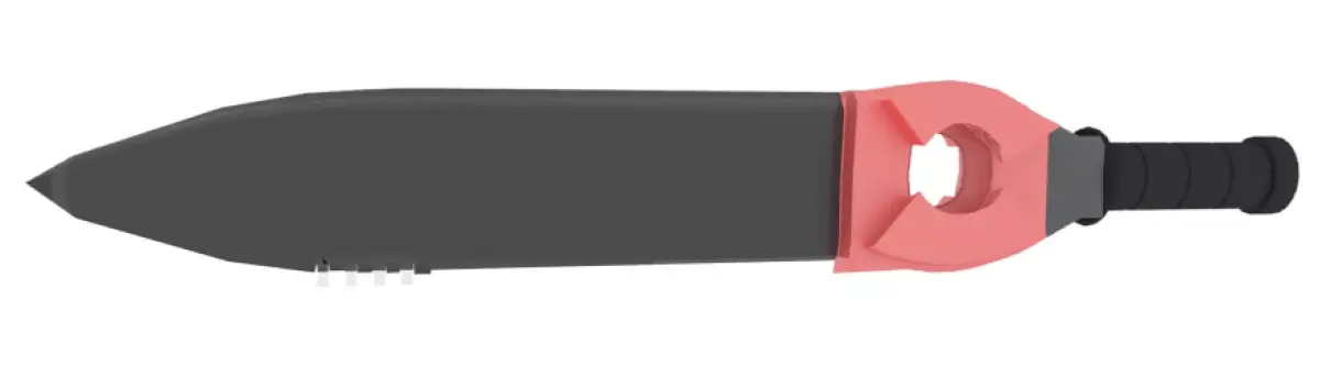 The Crimson Blade - Limited Edition Collection Low-poly 3D model