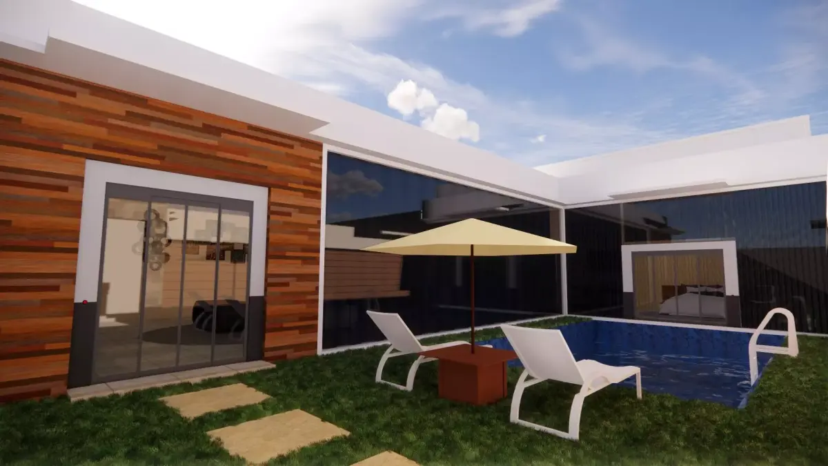 Luxury Private Villa 3D model