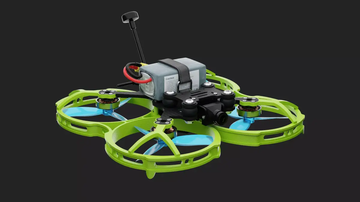 FPV drone 3D model buy