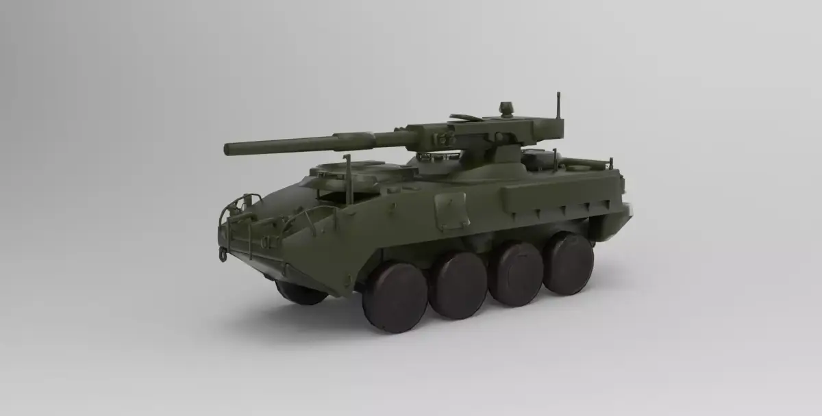 Armored Fighting Vehicle 3D model