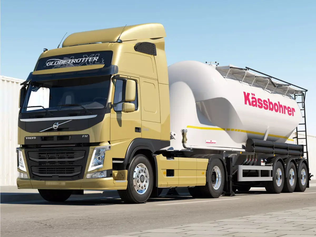Volvo FM Silo Trailer 3D model
