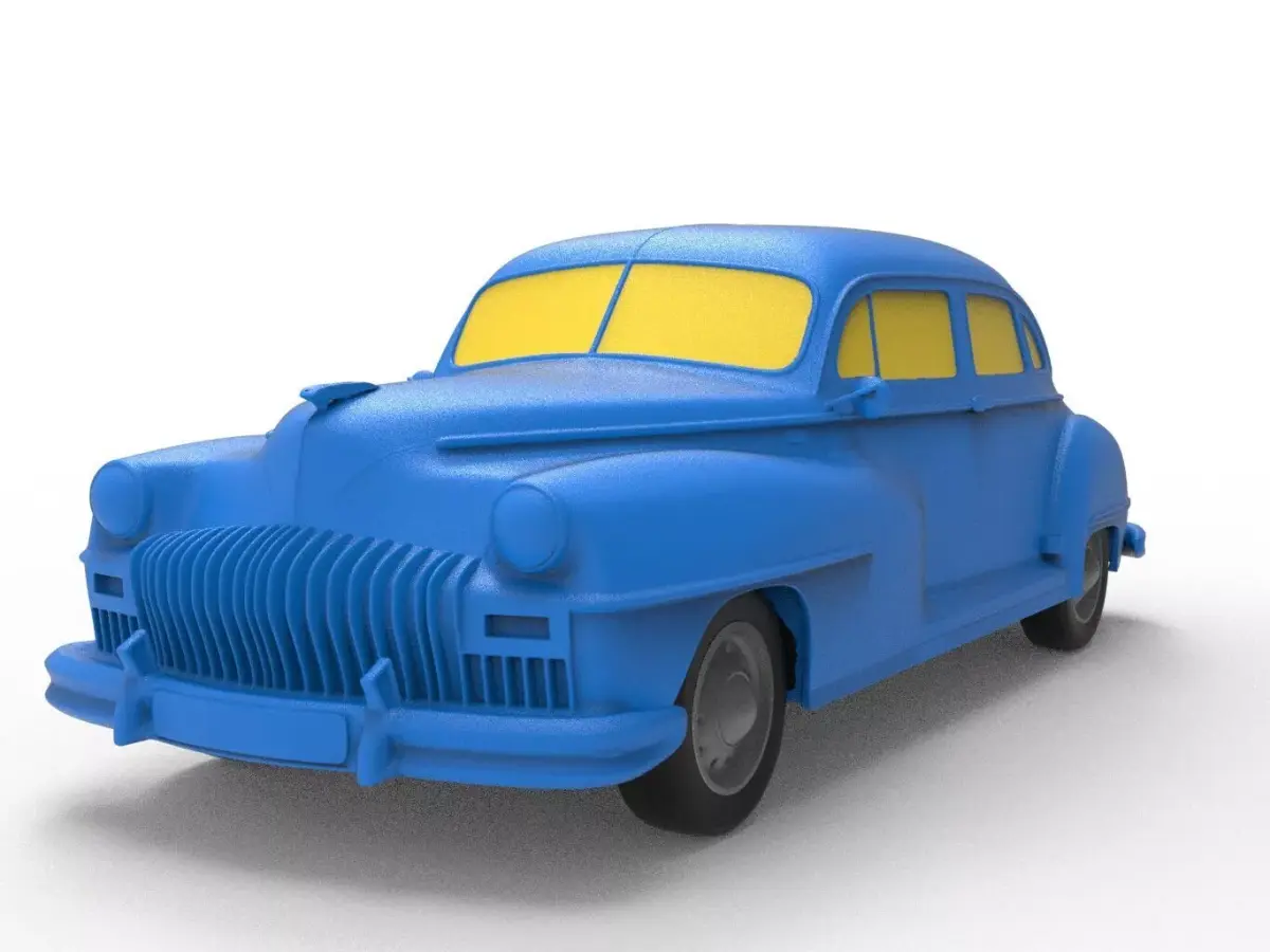 DeSoto Suburban 1947 Classic Car 3D print model