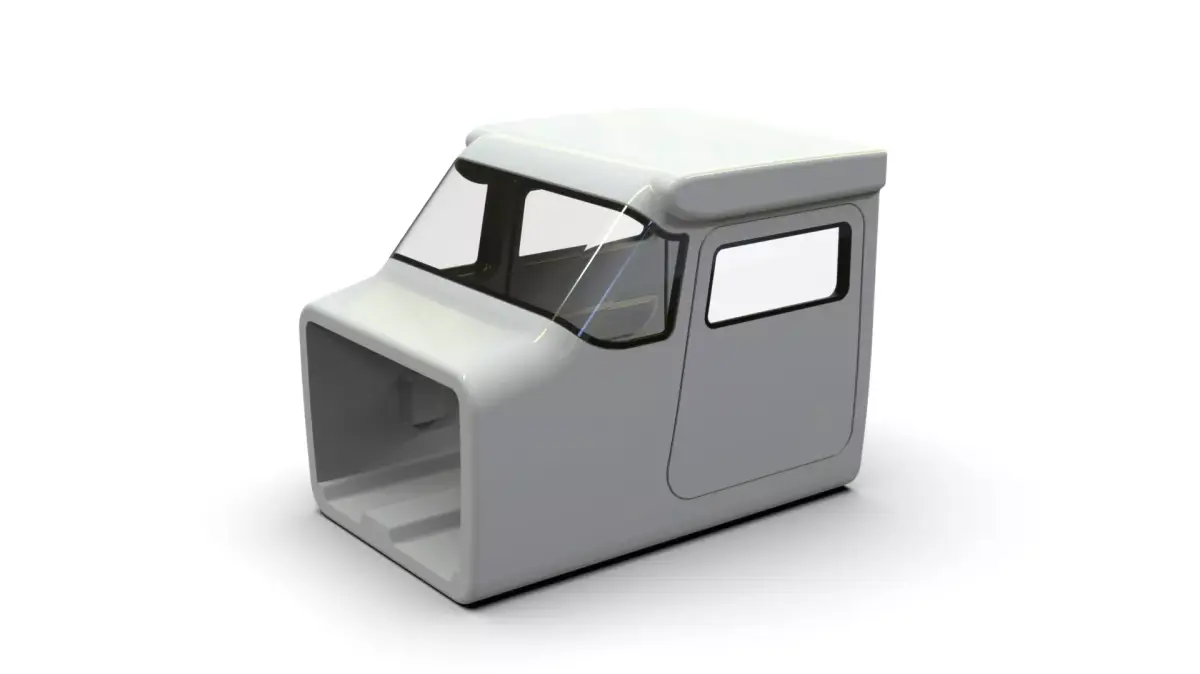 cessna 172 one to one model body 3D model
