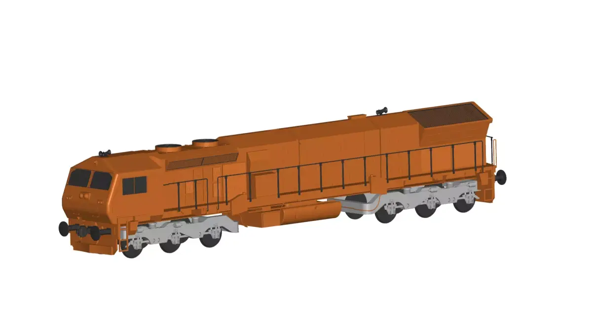 LOCOMOTIVE 3D model order