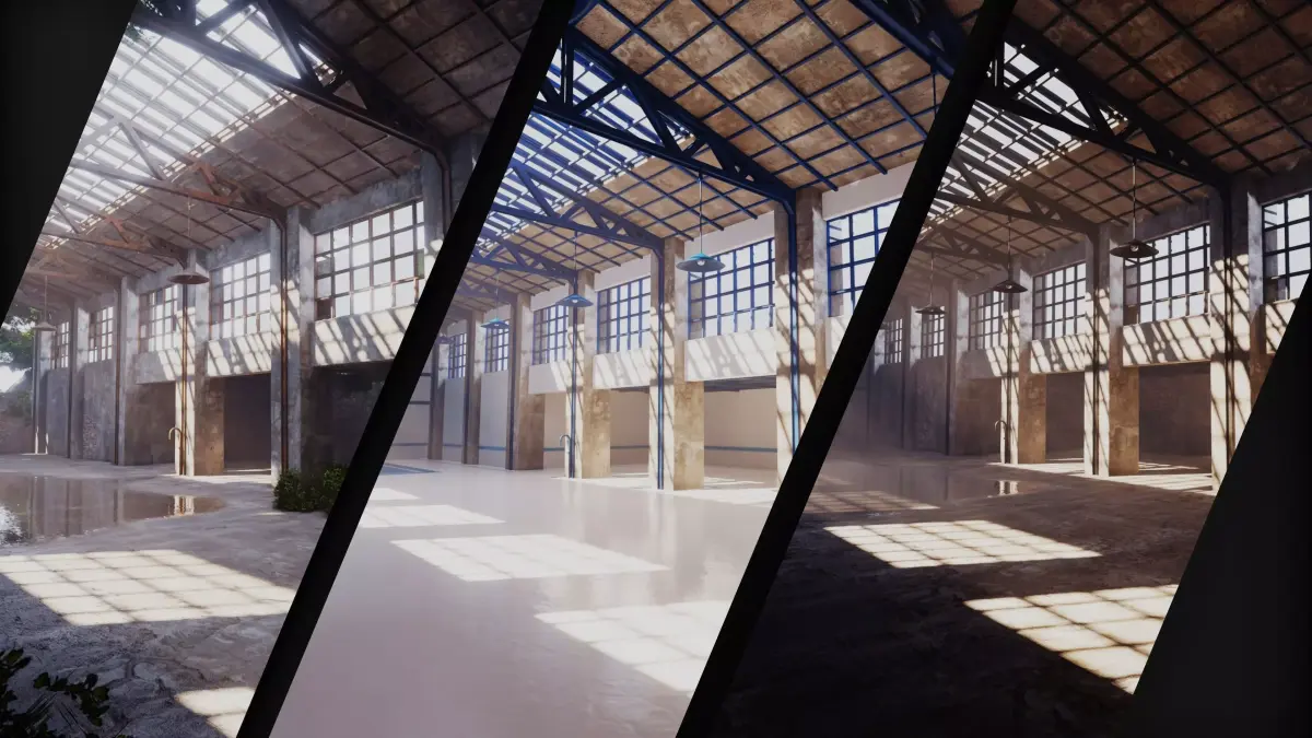 SHC Factory Hall Collection 3D Model Pack