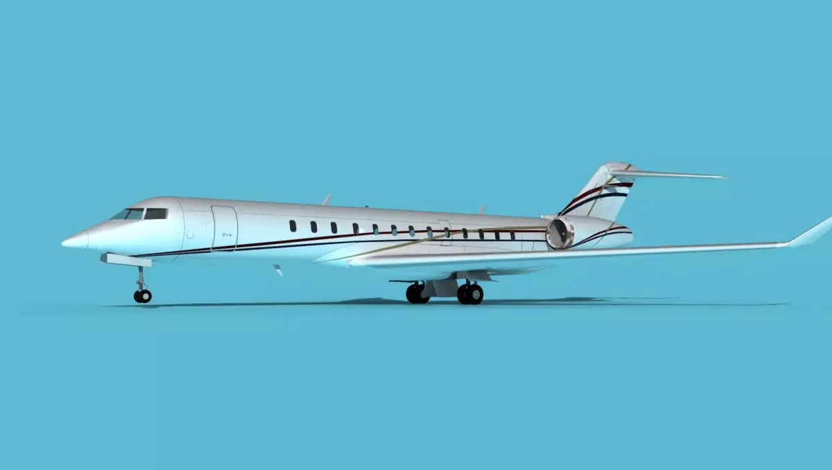 Bombardier Global 7000 V12 3D model