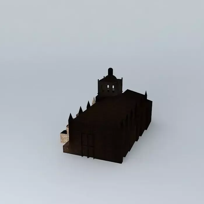 Cathedral of the Assumption. Coria Free 3D model