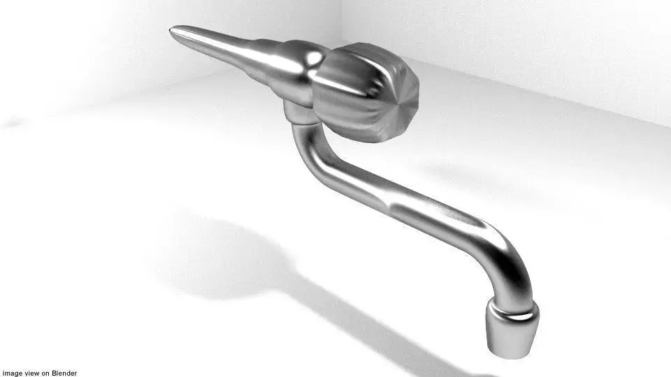 Tap Water Valve - Type 5 3D model