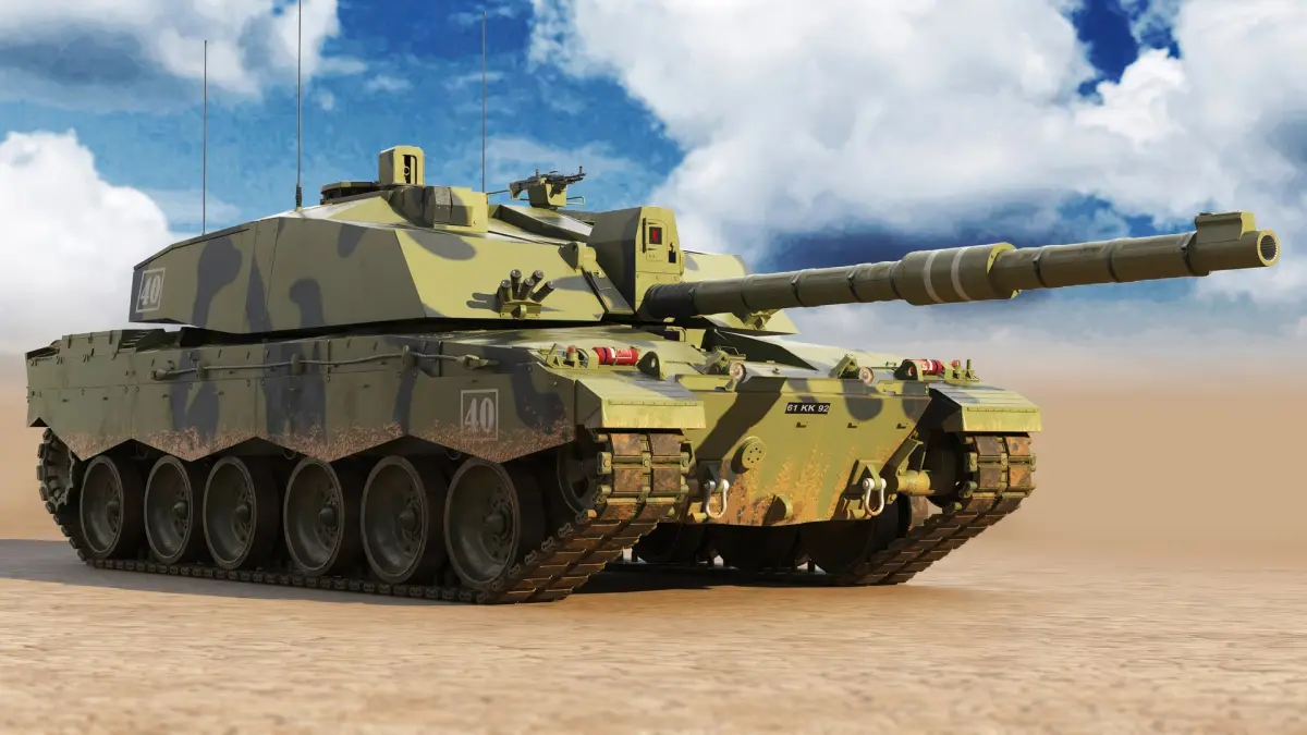 Challenger 2 United Kingdom Tank 3D model