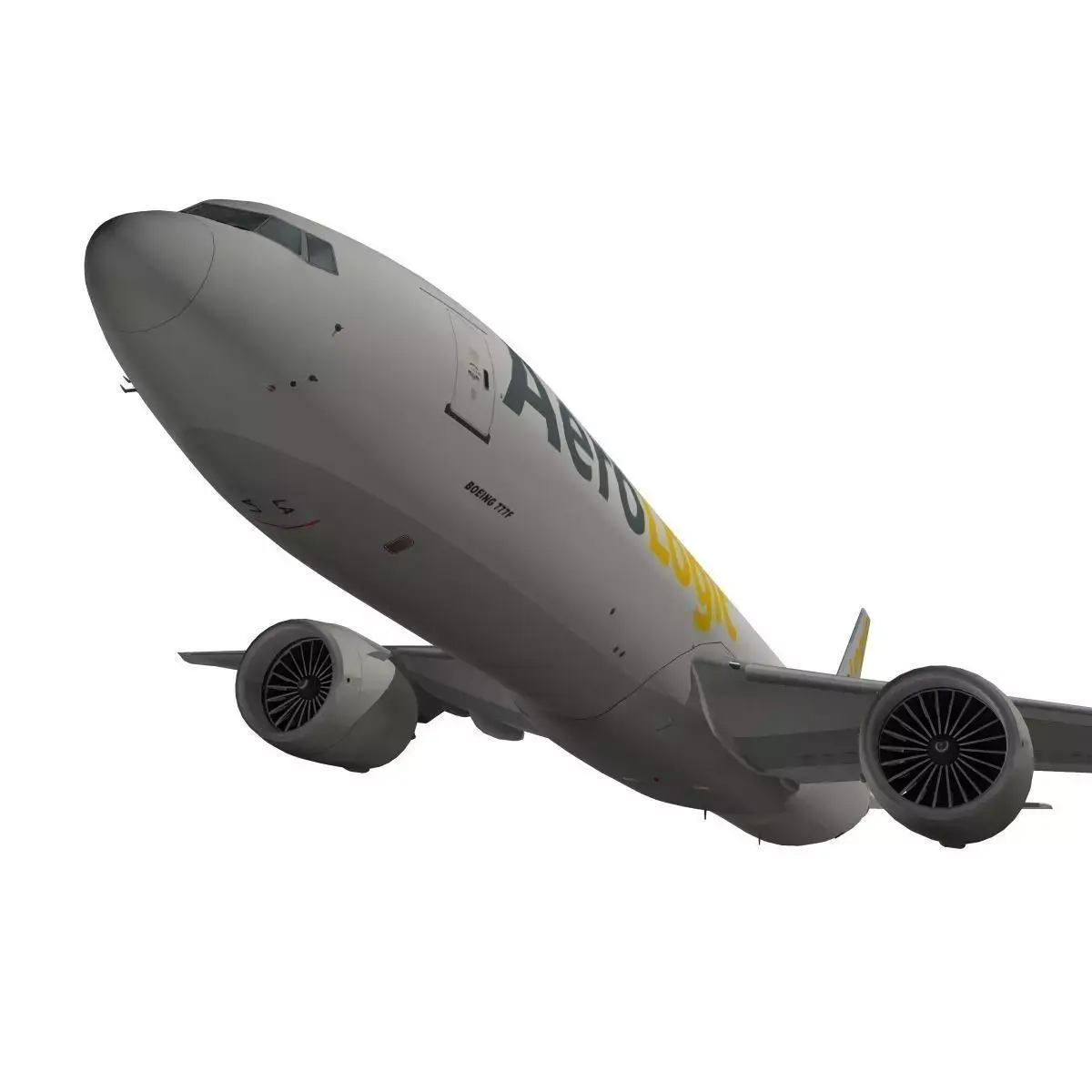 Boeing 777-200F AeroLogic 3D model