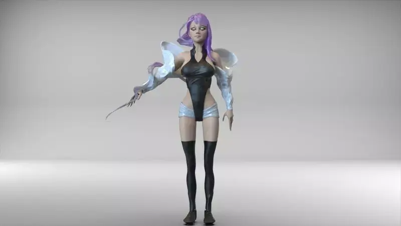 LUCY Cyberpunk 2077 Free 3D model