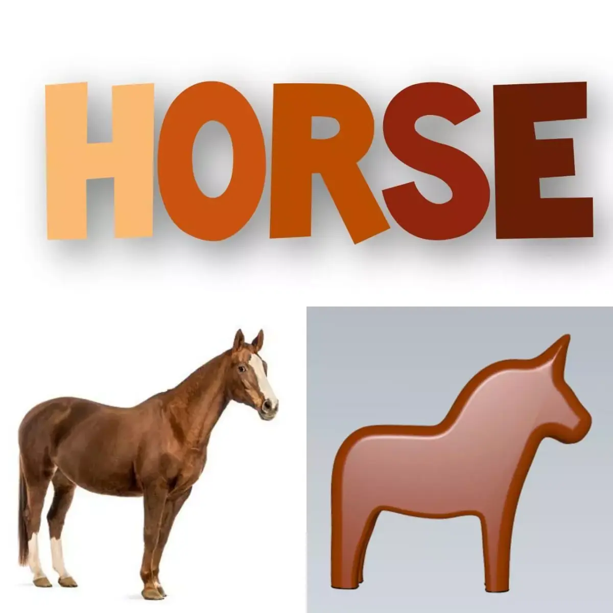 Wonderful Horse Home Decoration  And Toy 3D model