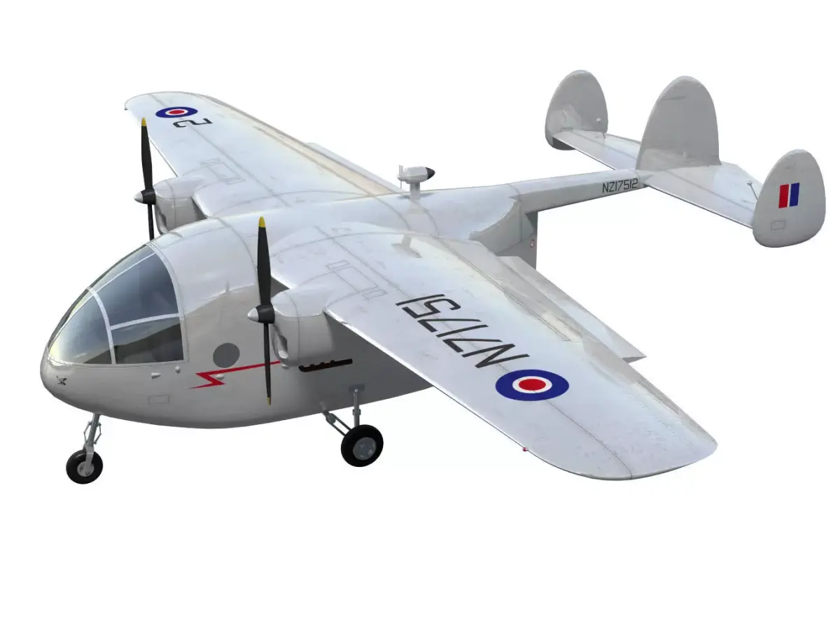 Miles Aerovan 3D model