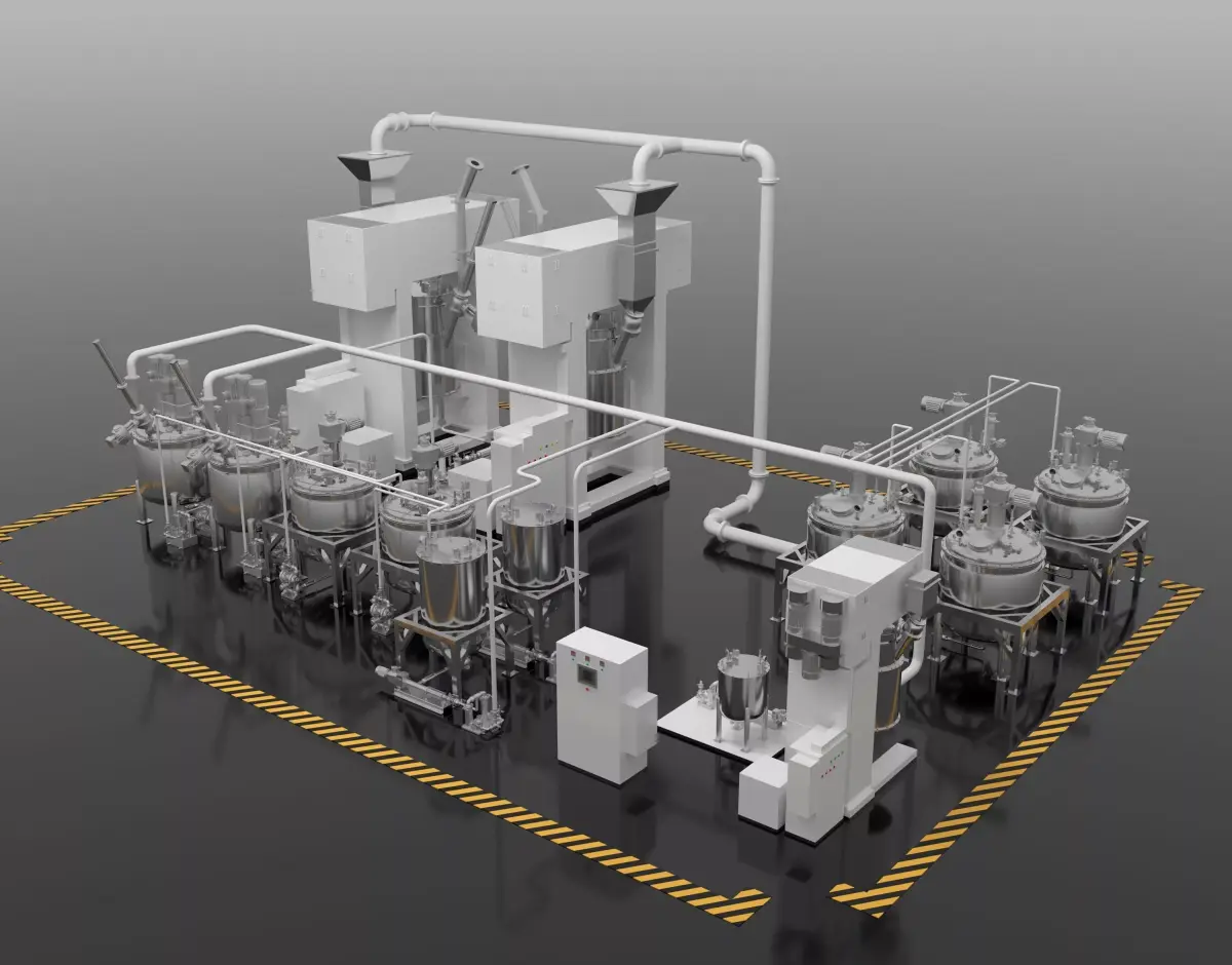 petrochemical plant-chemical plant 3D model