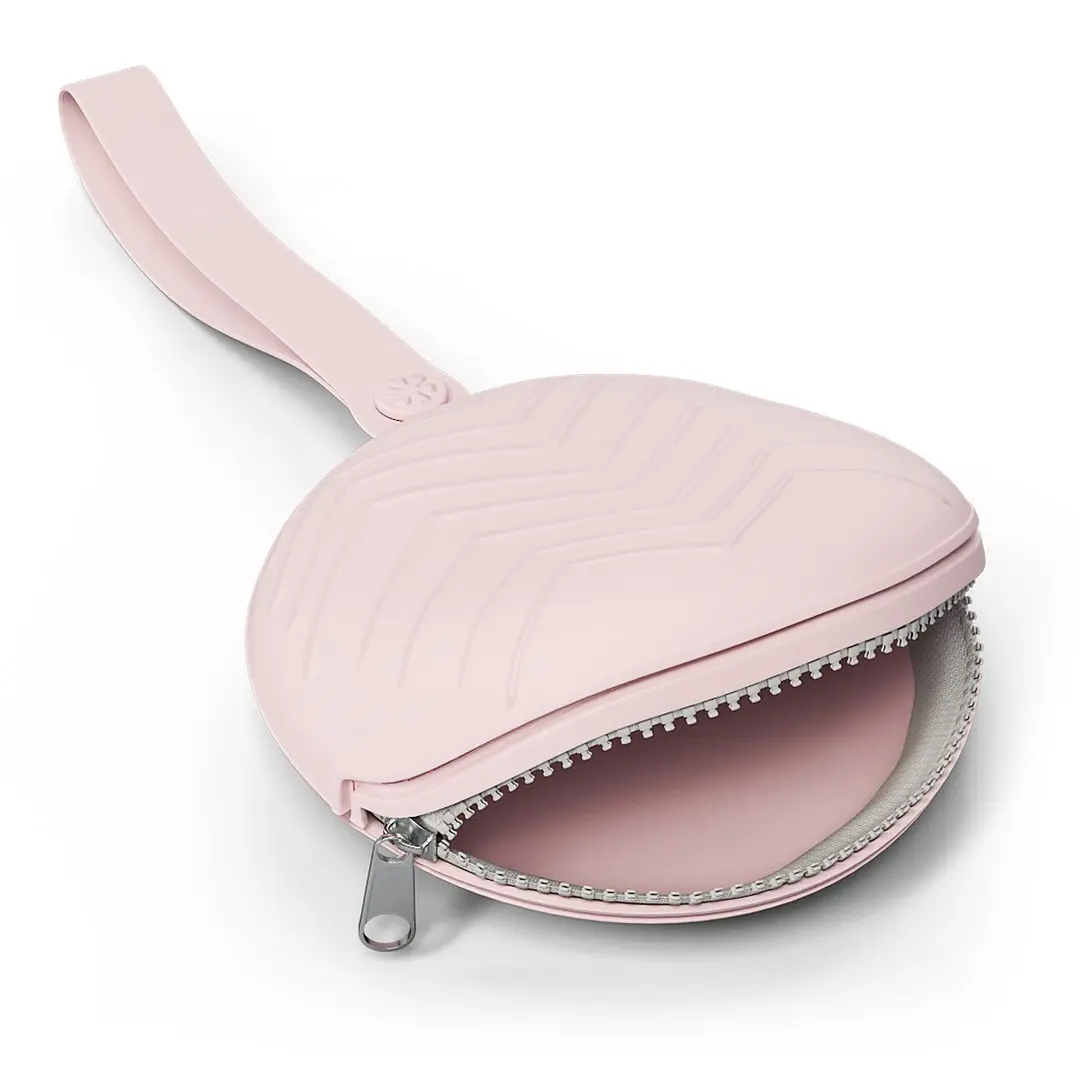 Zipper Baby Dummy Case Pink Open 3D model