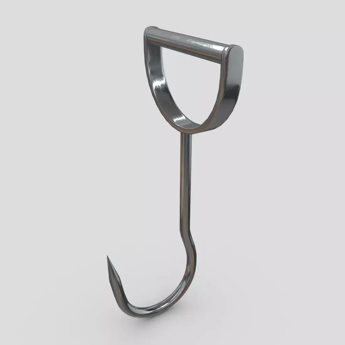 Meat Hook Low-poly 3D model