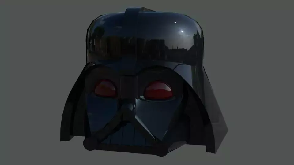 lego darth vader helmet Free 3D model