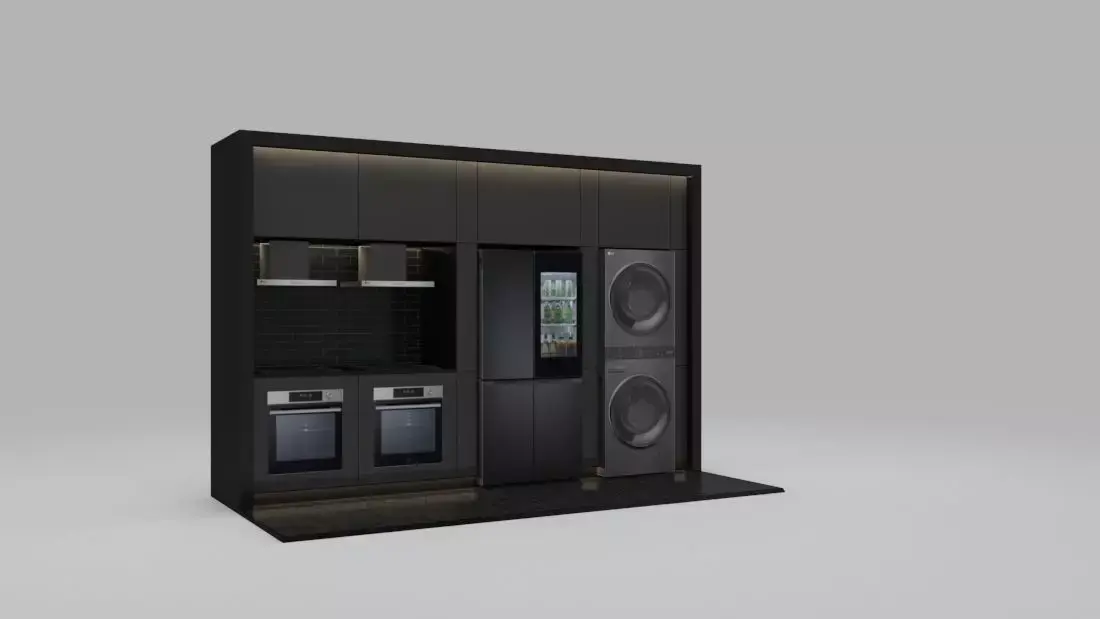 LG Kitchen showcase 3D model