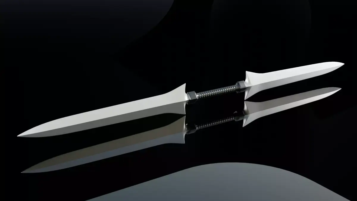 Glaive Shadow fight 2 3D model 3D print model
