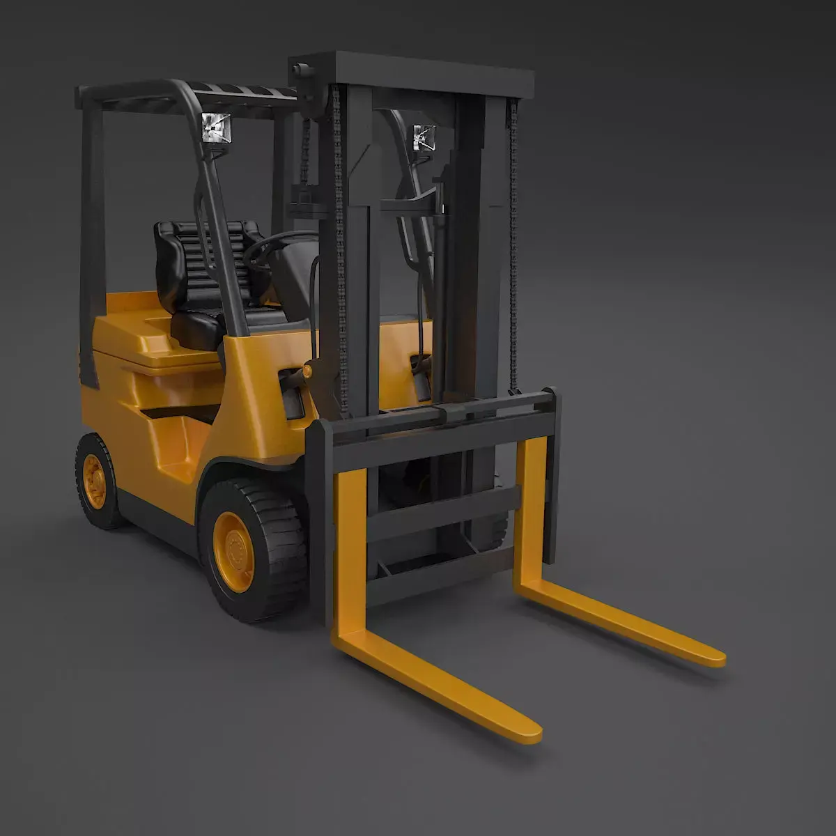 Generic Forklift 3D model